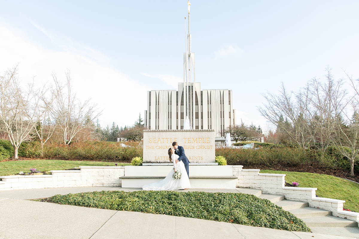 Seattle LDS Temple Wedding by Stormy Peterson Photography