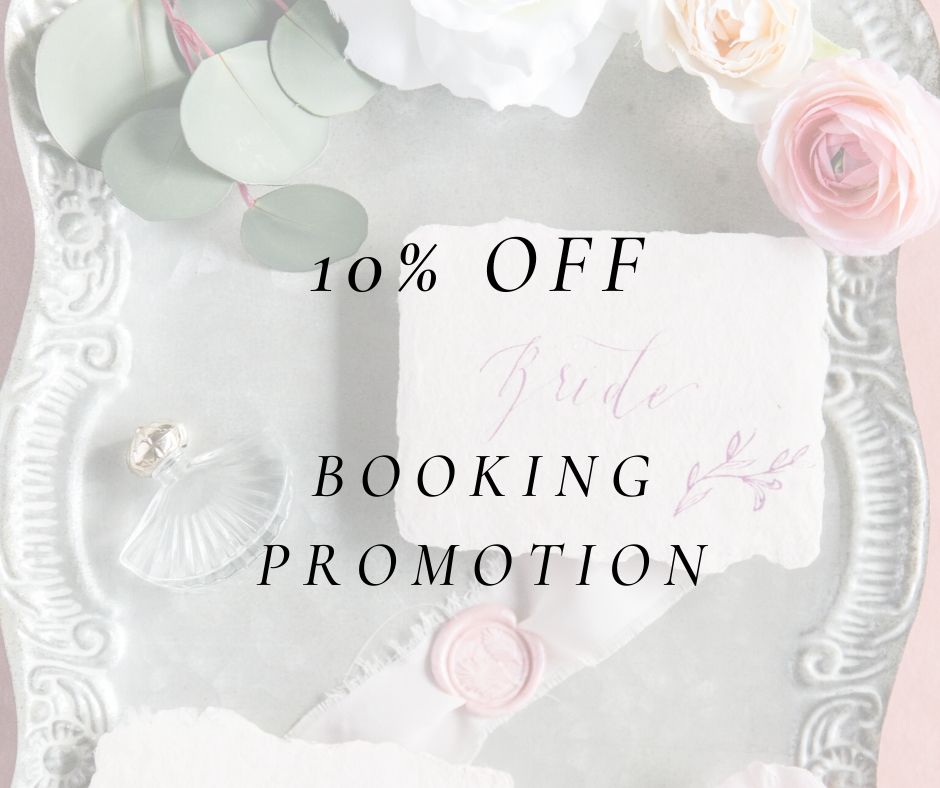Booking promotion 10% off